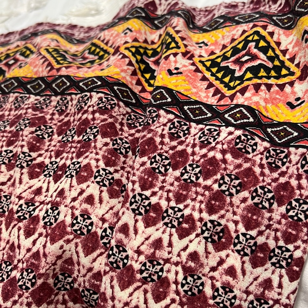 Tribal printed tank dress